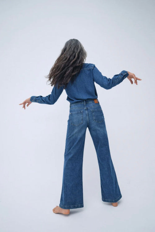 Dara Deluxe Jeans Mid Blue