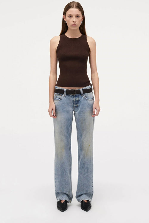 Jonesy Singlet PM Espresso