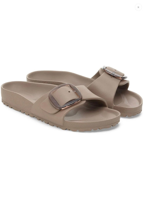 Madrid Big Buckle EVA Narrow Grey Taupe