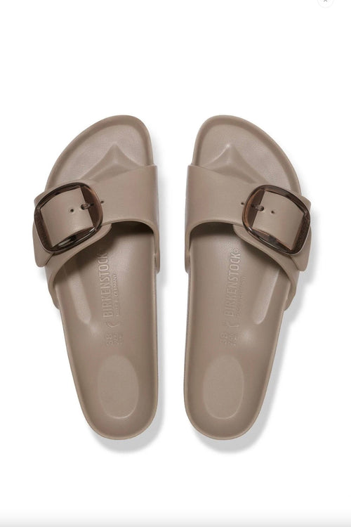 Madrid Big Buckle EVA Narrow Grey Taupe