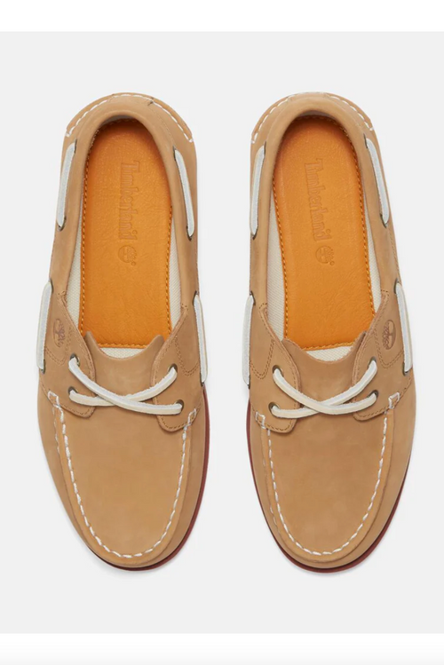 Classic Boat Shoe Beige Nubuck