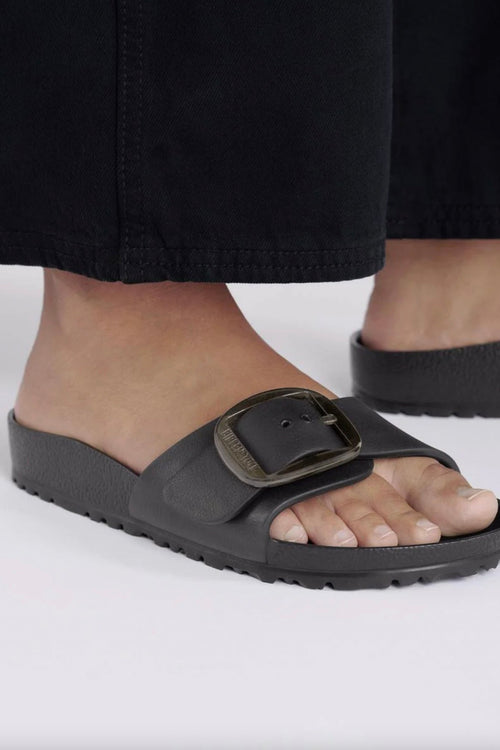 Madrid Big Buckle EVA Narrow Black