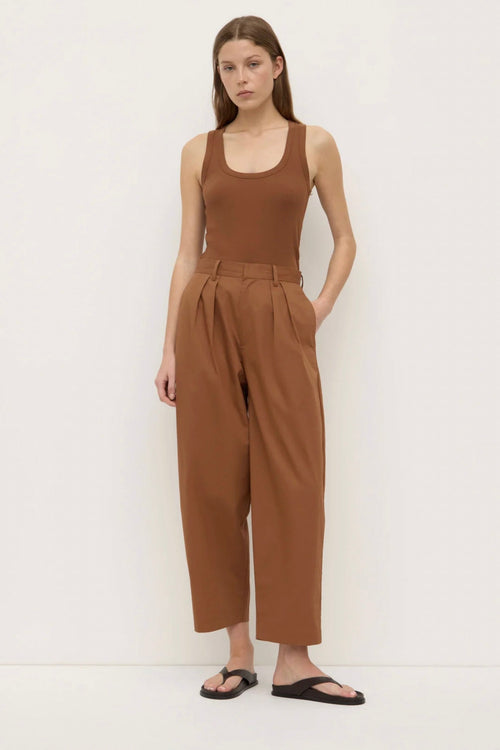 Geno Poplin Pant Earth