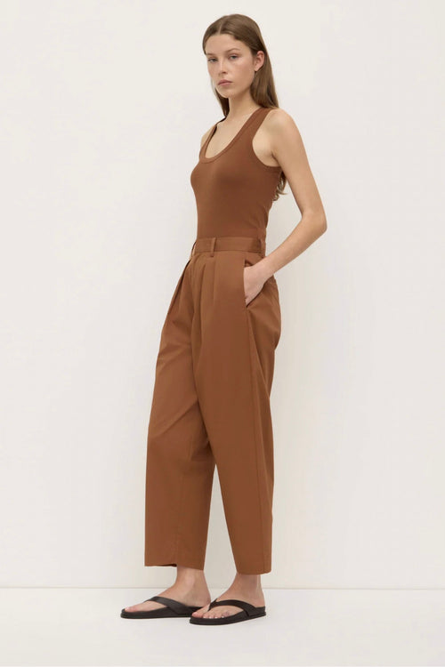 Geno Poplin Pant Earth