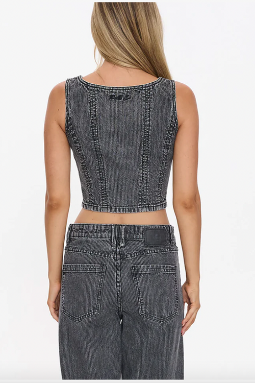 Good Intentions Denim Top Smoked Rib
