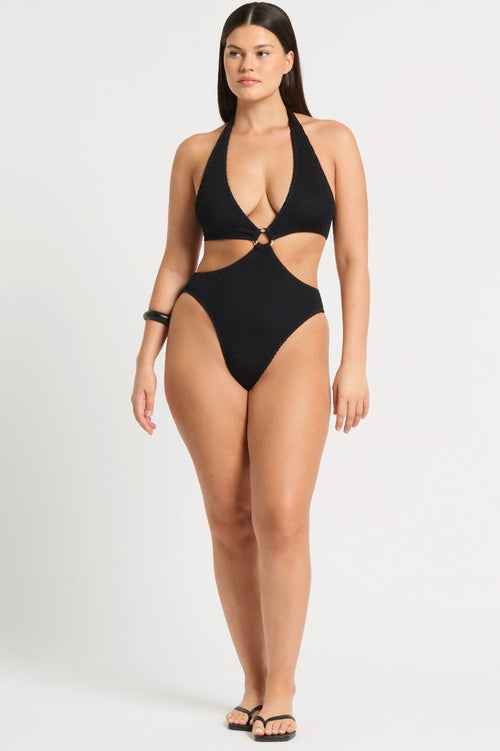 Celeste One Piece Black Shimmer