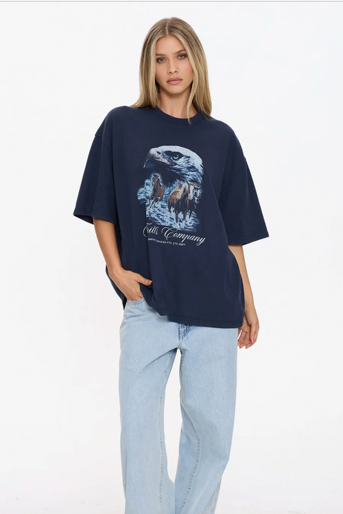 Superior Power Oversized Tee Total Eclipse