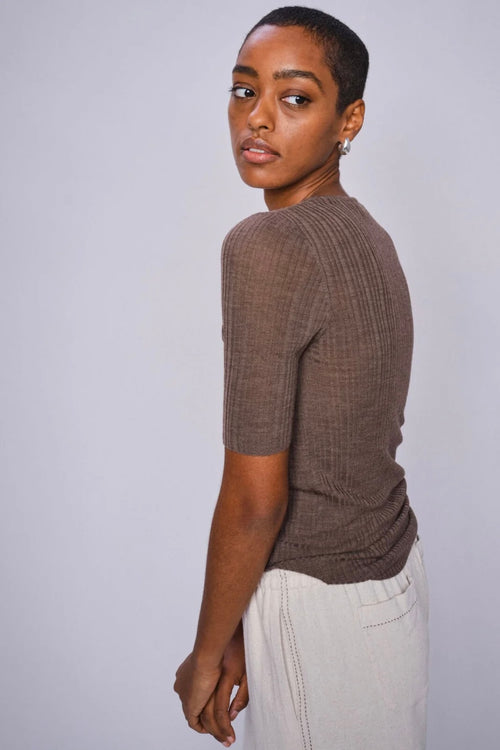 Bouch Rip Knit Choco Chip