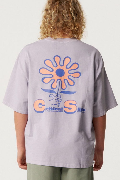 Power Tee Washed Purple