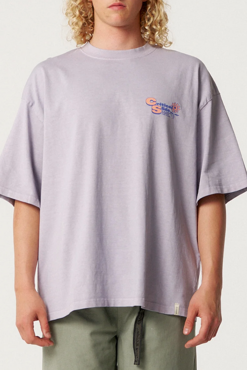 Power Tee Washed Purple