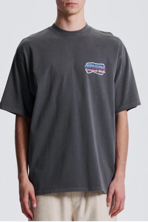 Brainwave Tee Ashphalt