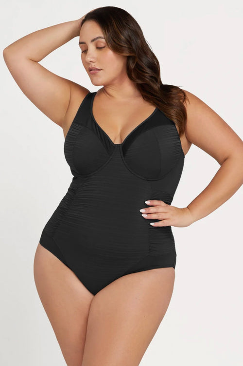 Aria Giotto Underwire One Piece Black
