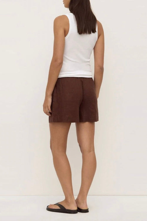 Everyday Linen Short Espresso