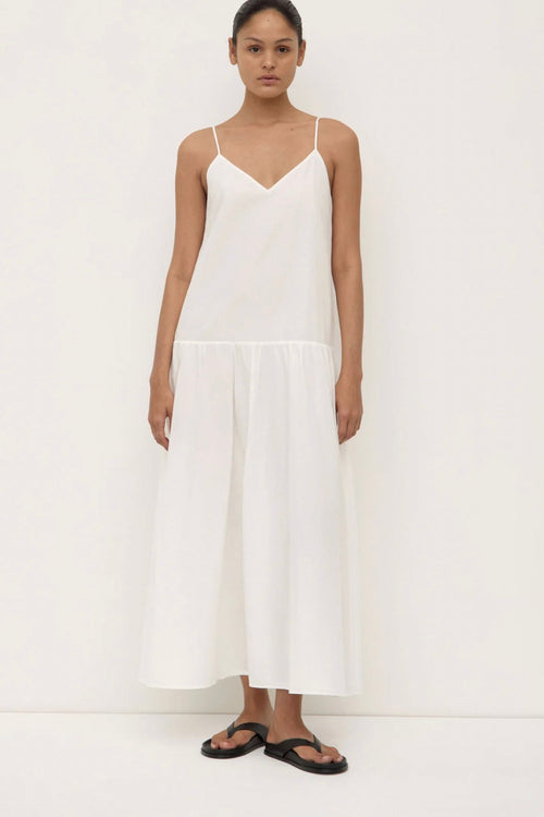 Masie Maxi Dress White
