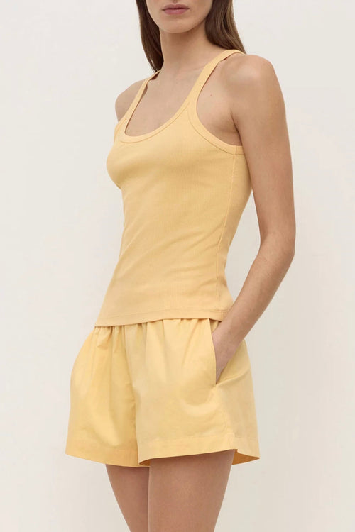 Charlie Rib Tank Sol