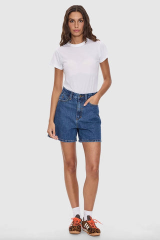 Slacker Relaxed Short Blue Graphite