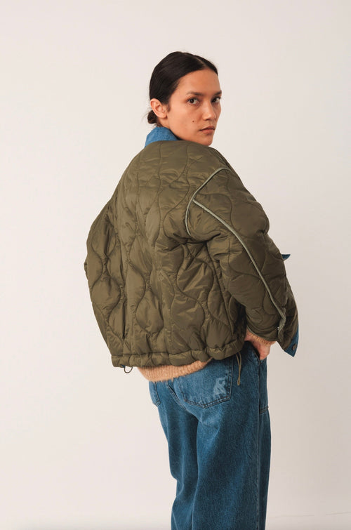 Padded Jacket Khaki