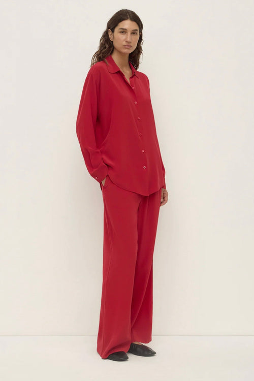 Betty Silk Shirt Mulberry