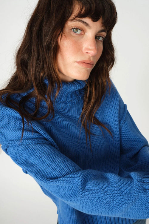 Rola Bine Rollneck Knit Blue Lolite