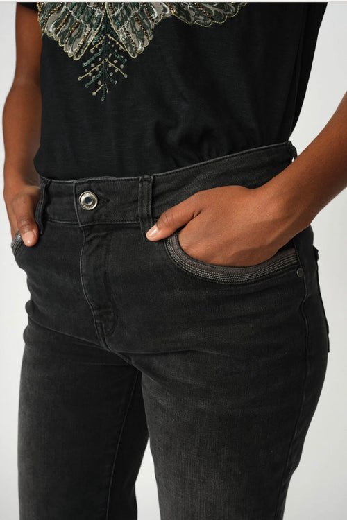 Cecilia Perla Jeans Dark Grey
