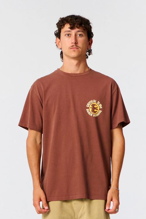 Seabird Tee Brown