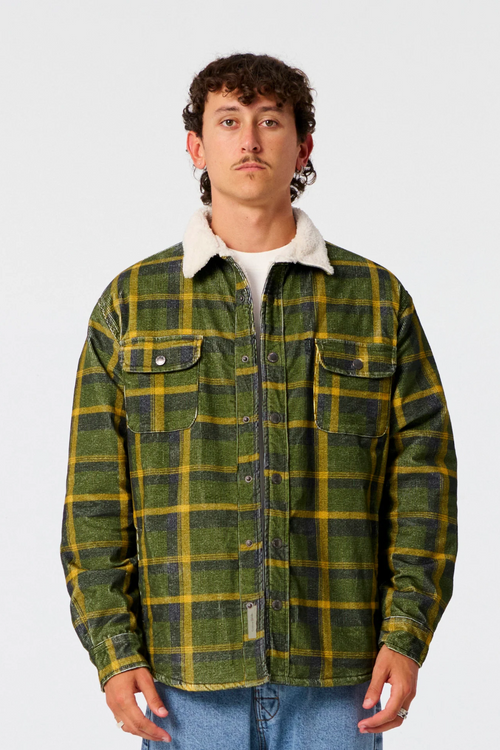 Ranger Check Jacket Dusty Green