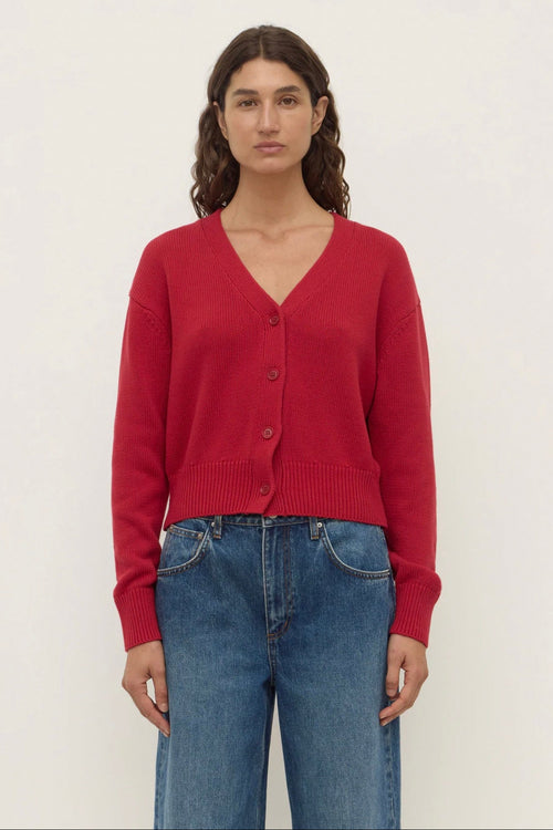 Meri Knit Cardigan Mulberry