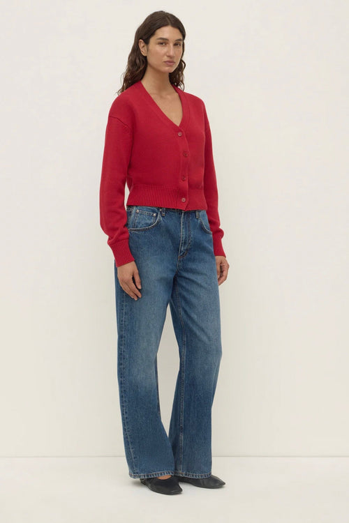 Meri Knit Cardigan Mulberry