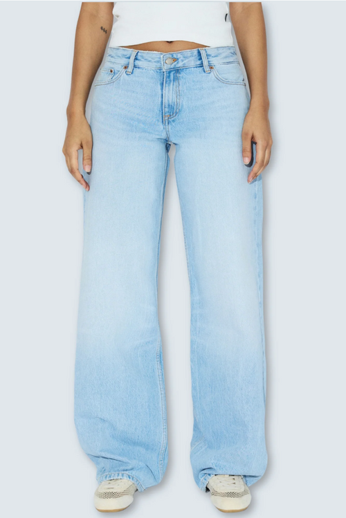 Dr Denim Hill Low Relaxed Light Fade