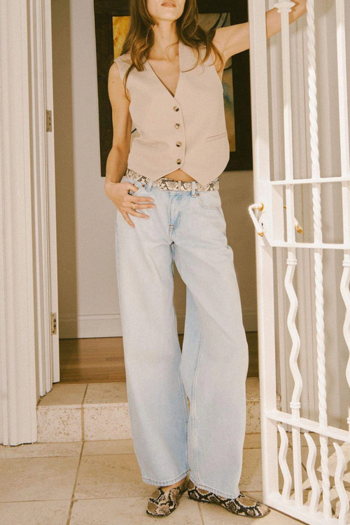 Dr Denim Hill Low Relaxed Light Fade