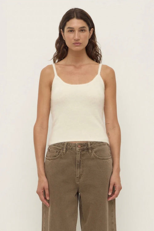 Carina Wool Tank Cream