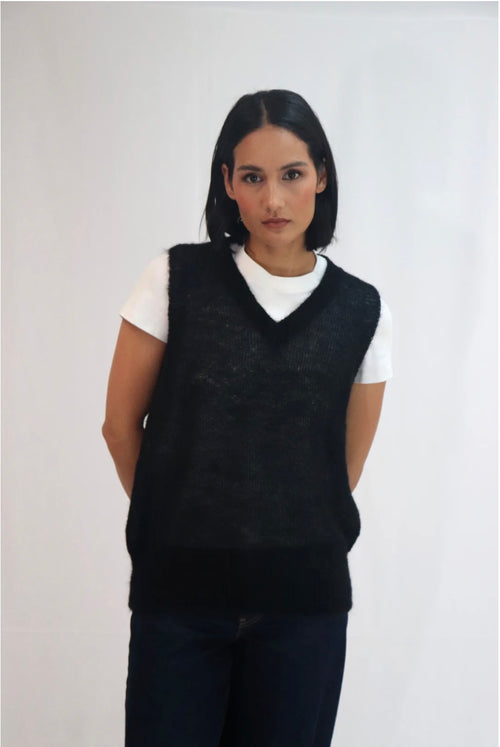 Rita Vest Black