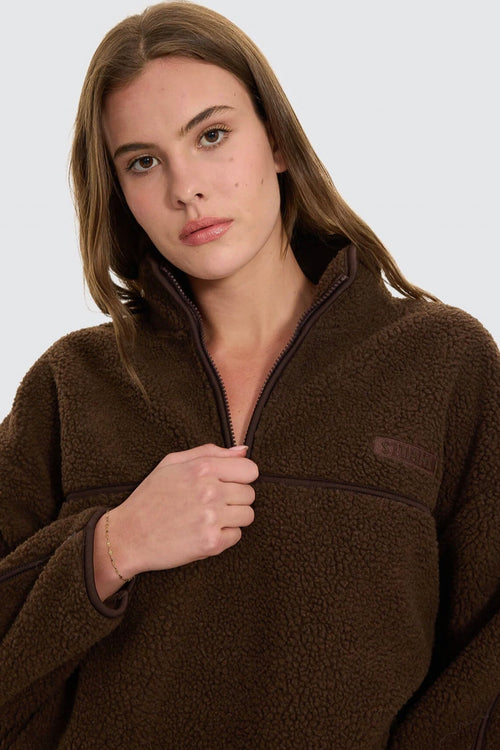 All Star Sherpa Fleece Brown
