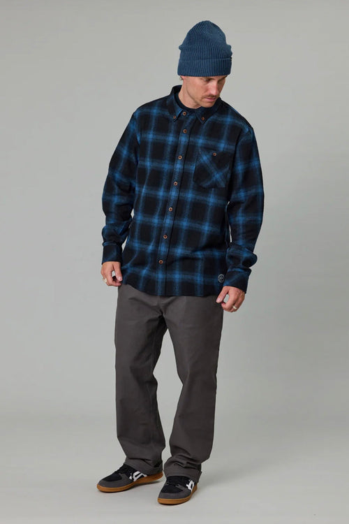 Boatyard Shirt Midnight Check