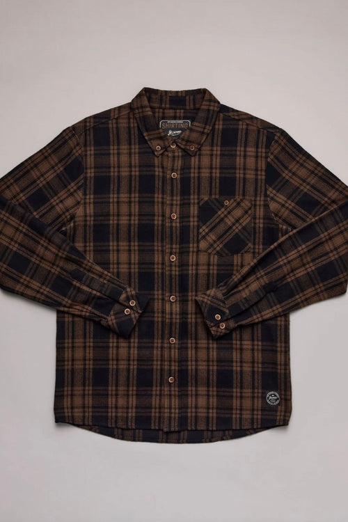 Boatyard Shirt Brown Check