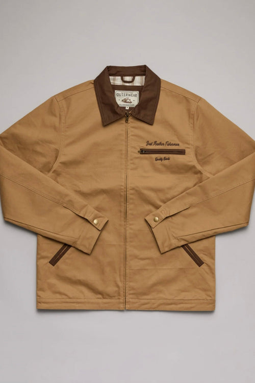 Helmans Jacket Beige/ Brown
