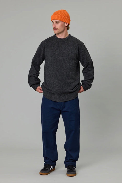 Merino Sea Crew Graphite