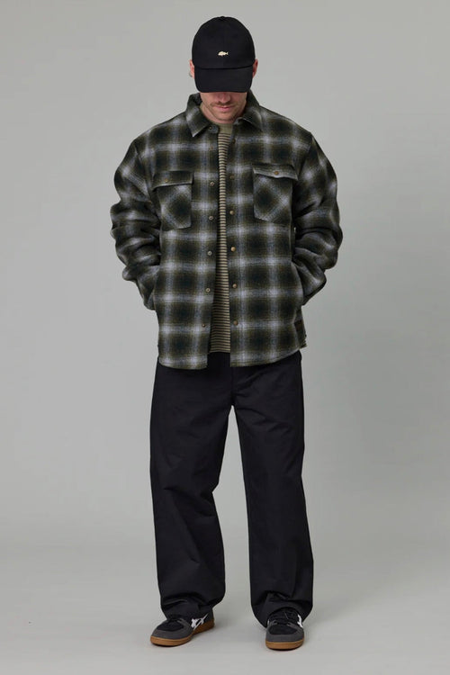 Seaport Shearling Jacket Alpine Check