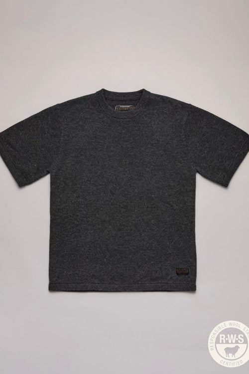 Merino Sea Tee Graphite