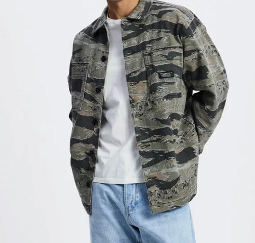 Transmission Overshirt Black Tiger