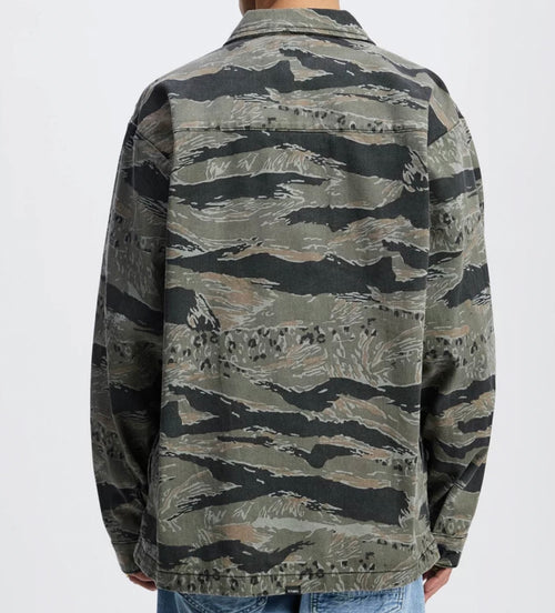 Transmission Overshirt Black Tiger