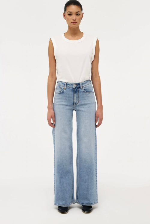Eva Wide Penchant Mid Vintage Indigo