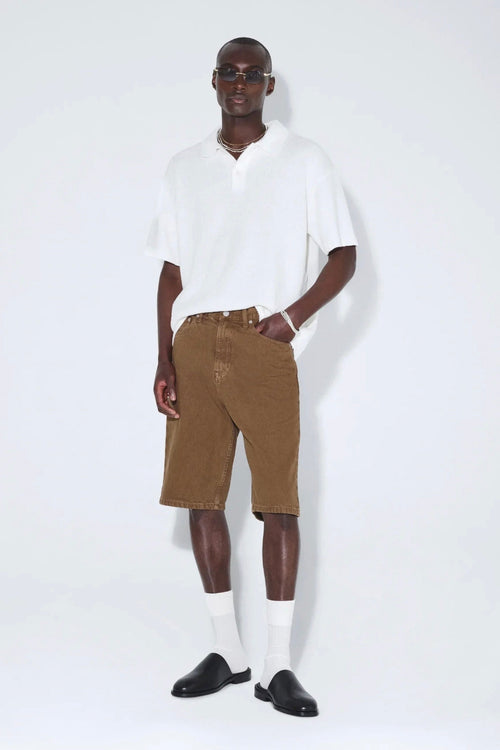 Omar Shorts Washed Teak