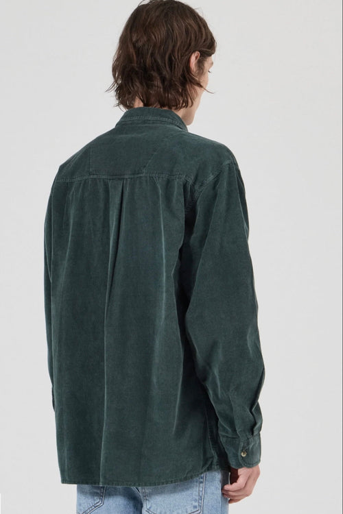 Signature Cord LS Shirt Forest