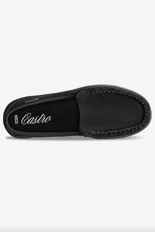 Castro Black Suede