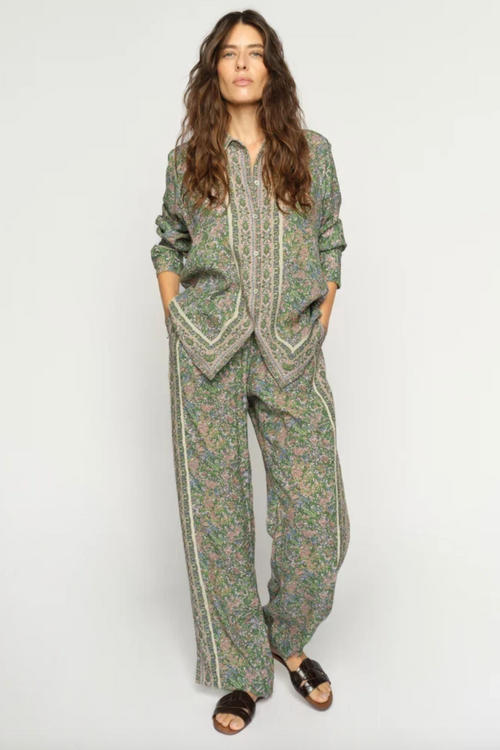 Bala Flowish Orchid Pant Green