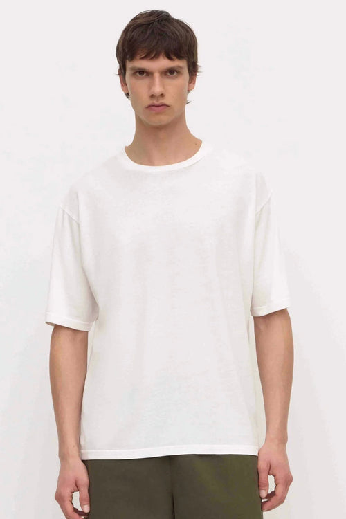 Billie Cotton Hemp Short Sleeve Tee Antique