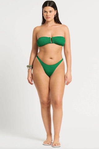 Christy Brief Saffron Dot Stripe