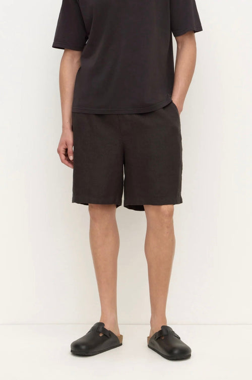 Finely Linen Short Black