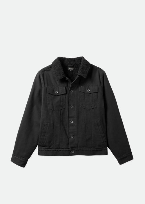 CABLE LINED TRUCKER JKT BLACK